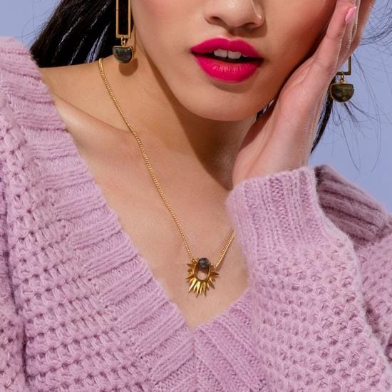 Rockefeller Necklace Multiple Colors Blue Urbane