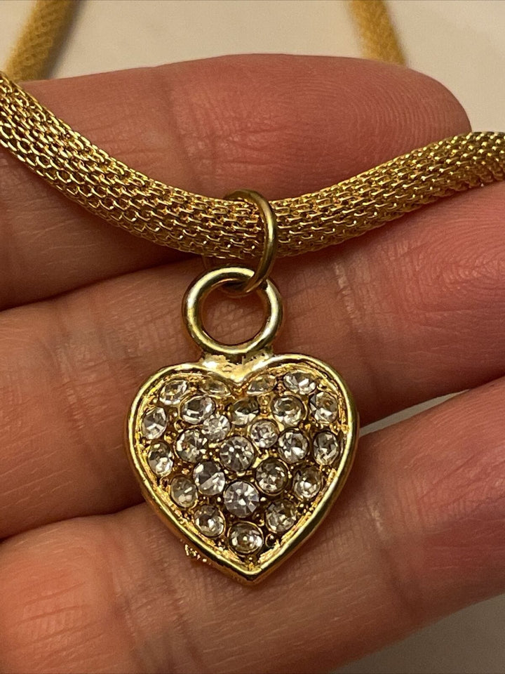 Vintage - Heart Pendant Necklace