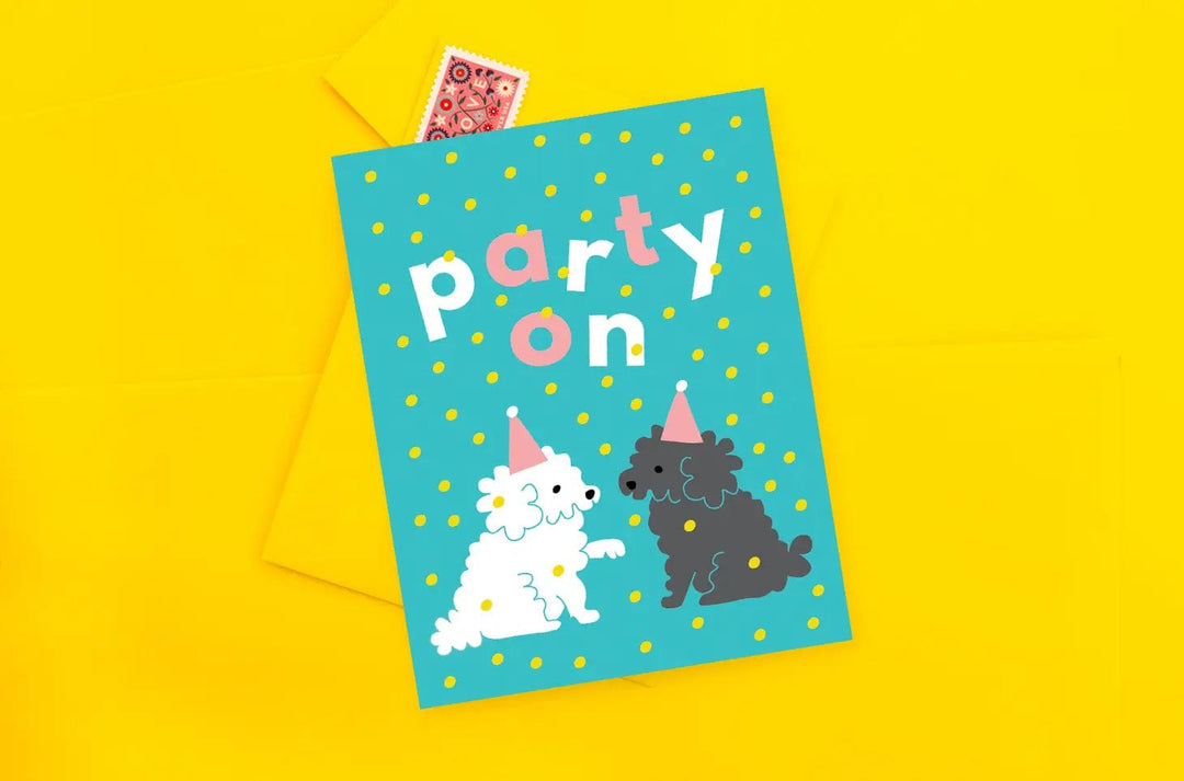 Party On Birthday Card