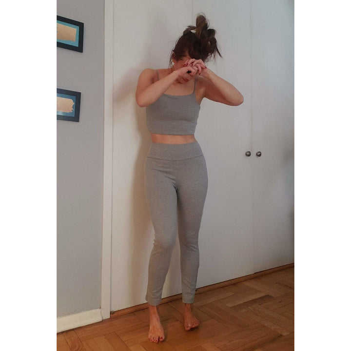 gray workout pants