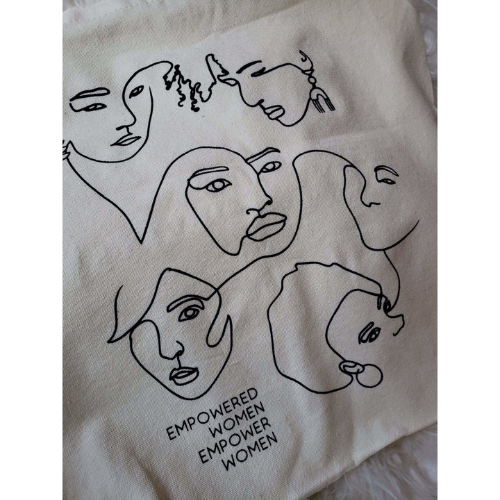 empowered women tote bag