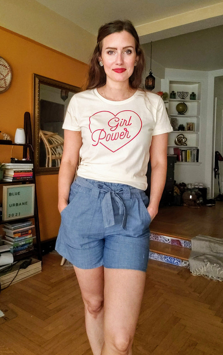 girl power women's t-shirt