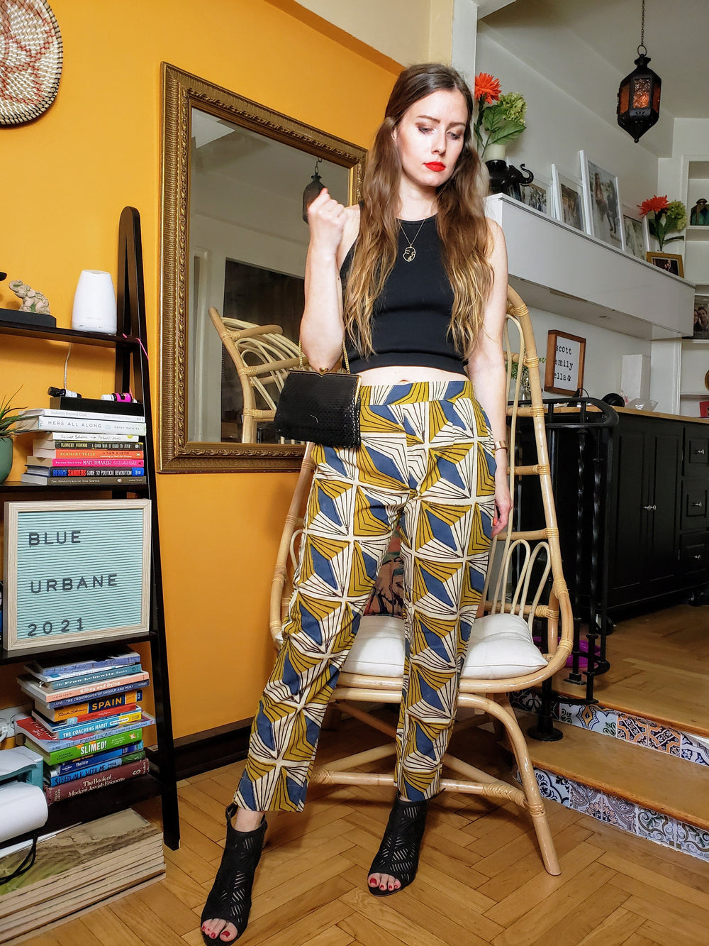 patterned lounge pants