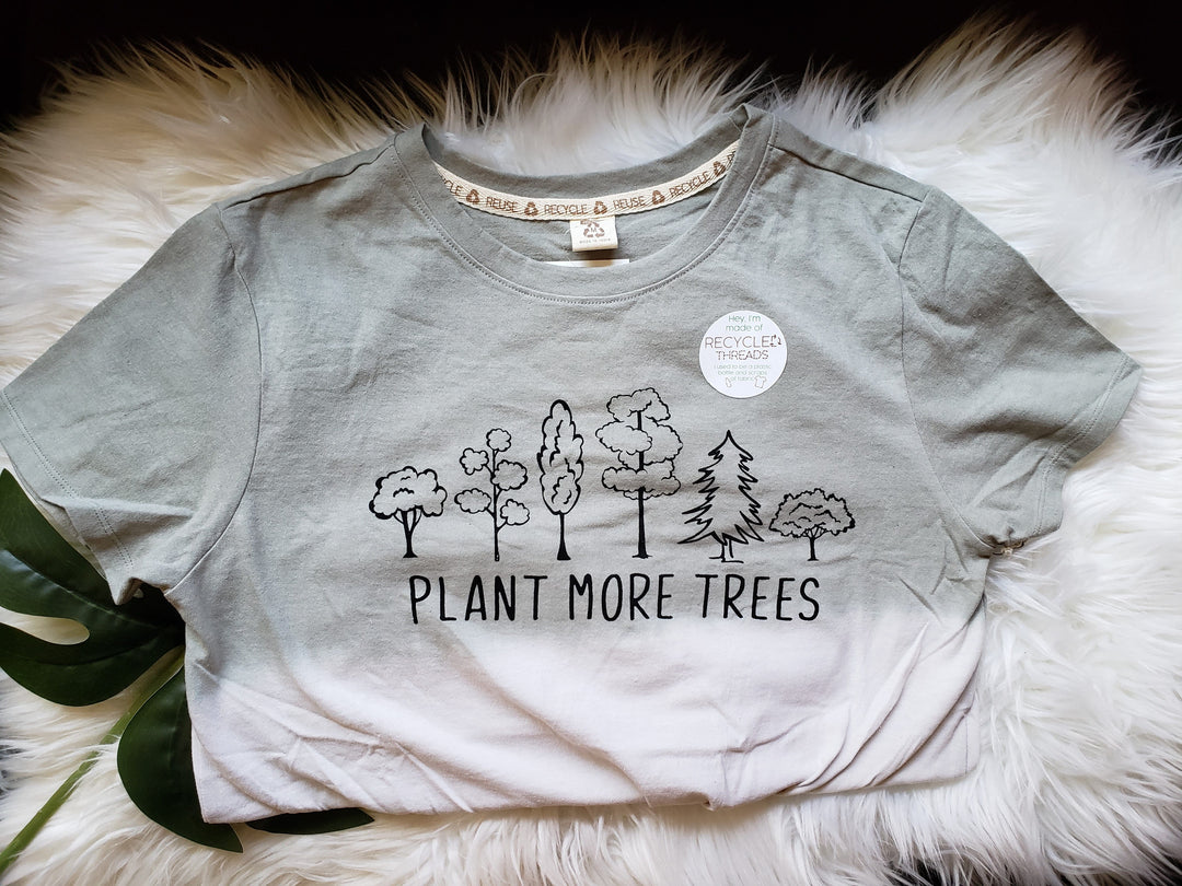 plant more trees women's t-shirt
