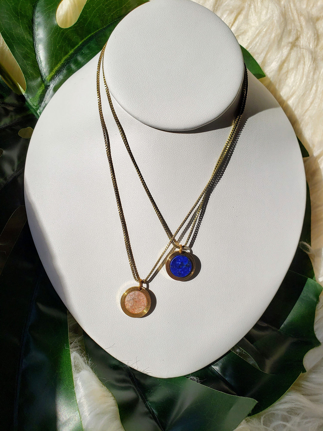 Midtown Gemstone Necklace - Multiple Colors