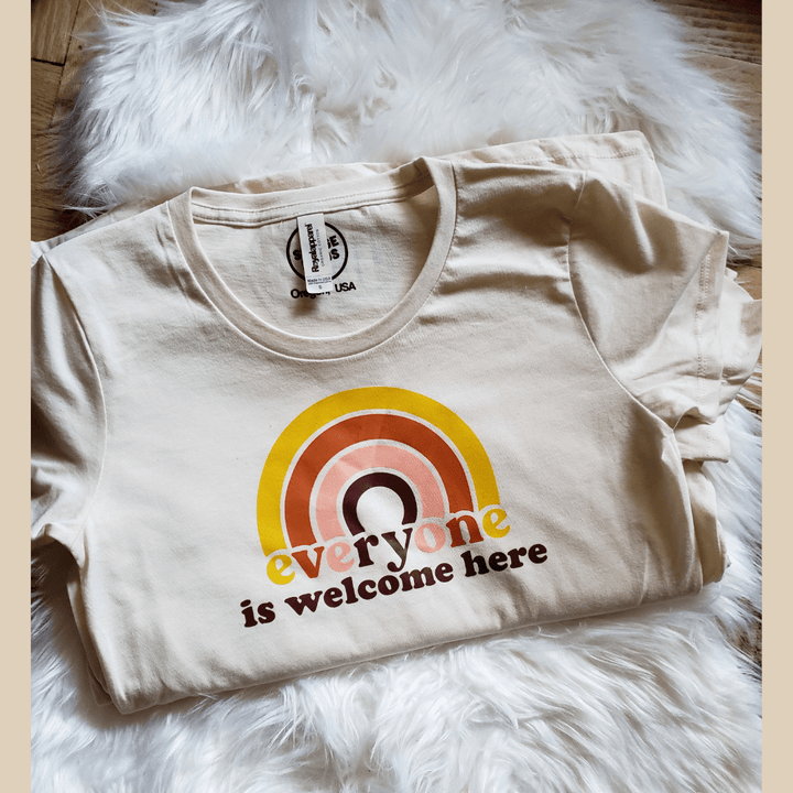 Everyone Is Welcome Here Graphic T-Shirt