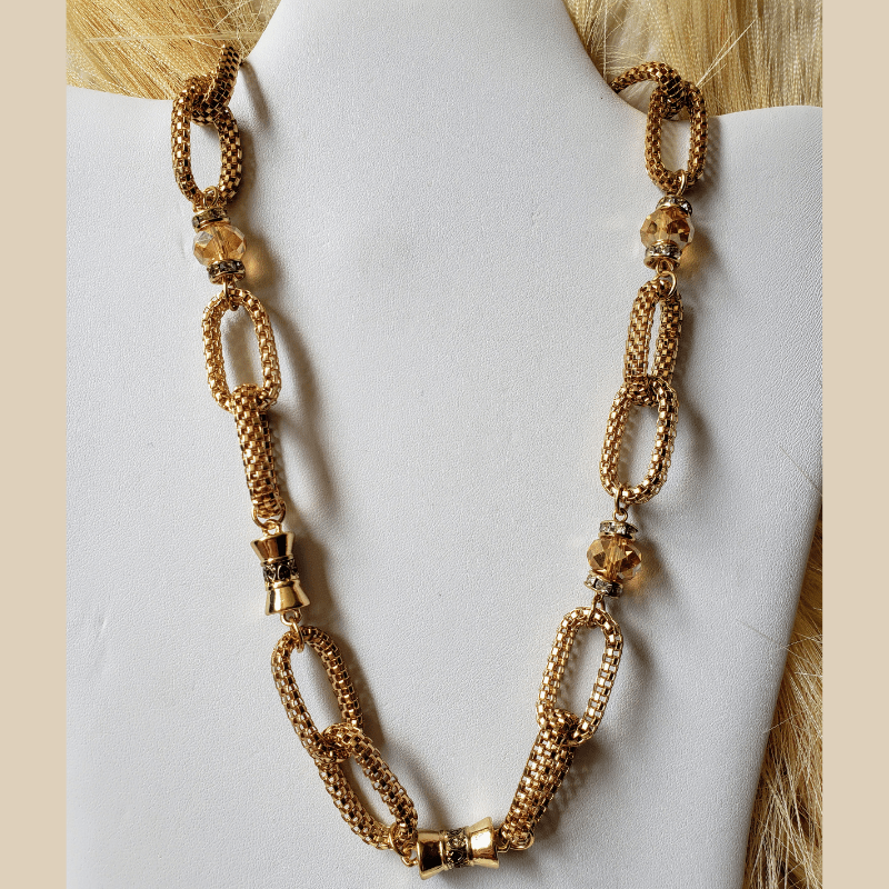vintage gold chain necklace