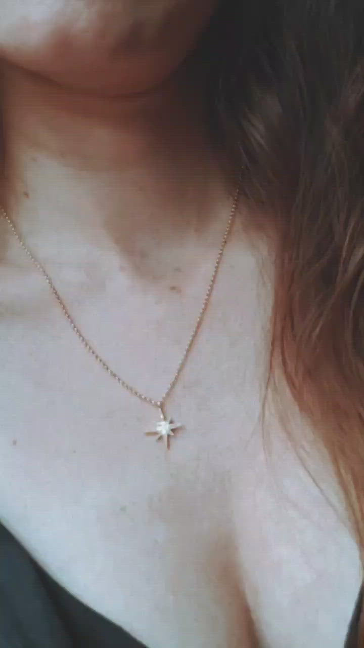 sutton star gold necklace