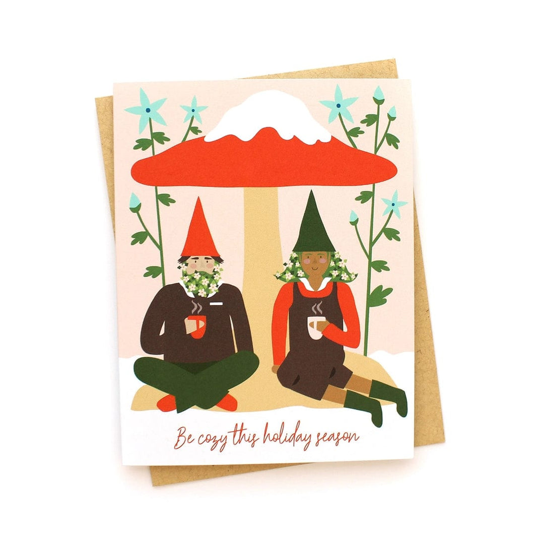 Gnomes Holiday Card