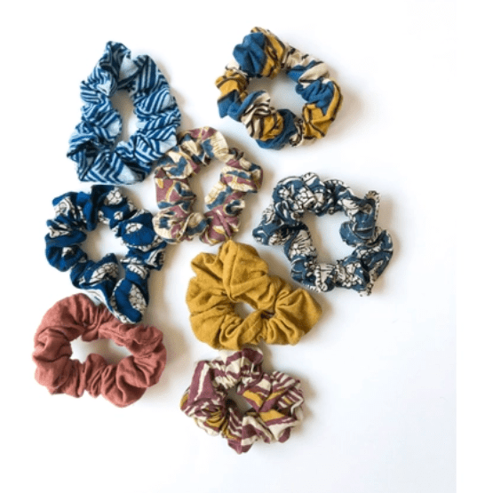 colorful scrunchies