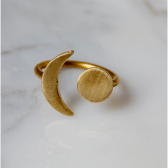 sun and moon ring