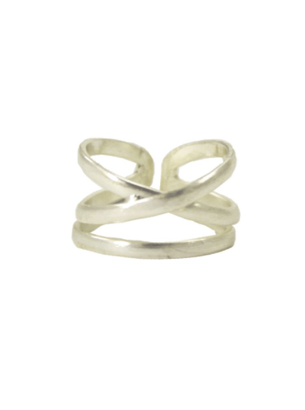 Silver X Ring