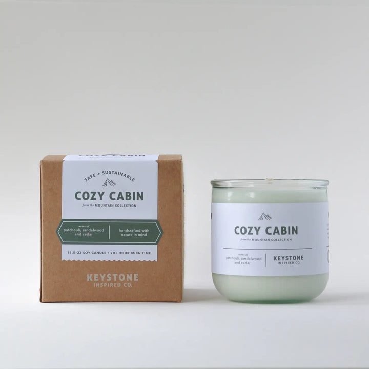 cabin scented candle