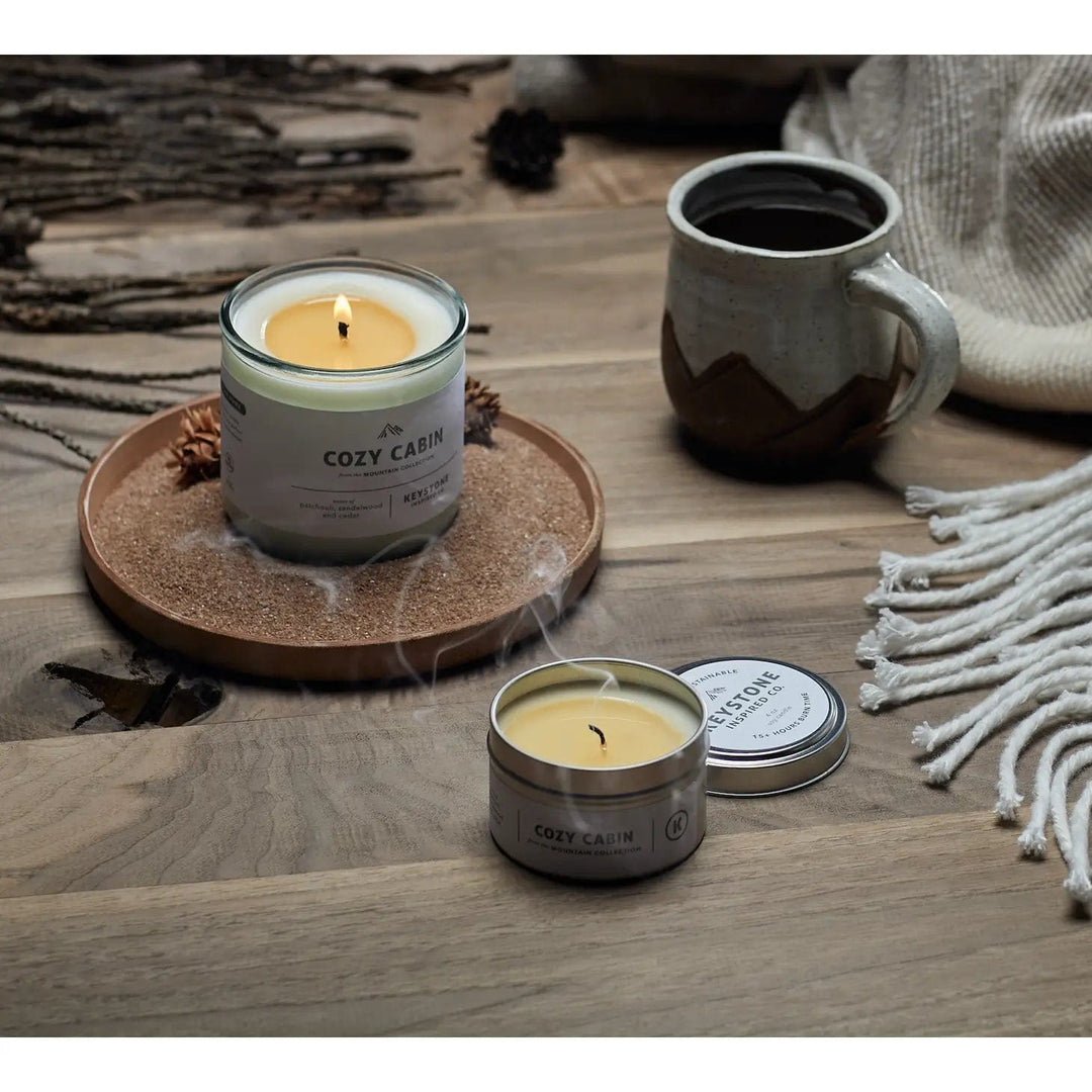 sandalwood and cedar candle